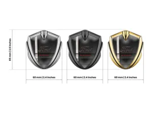 Ford 3d Emblem Badge Racing Design Glossy 3D